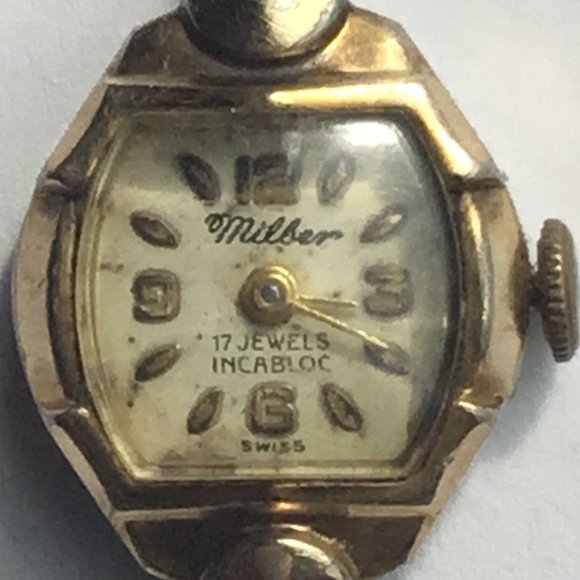 Lot of 2 antique ladies 1/20 10K gold-filled wrist watches - Carlisle & Milber main image 2